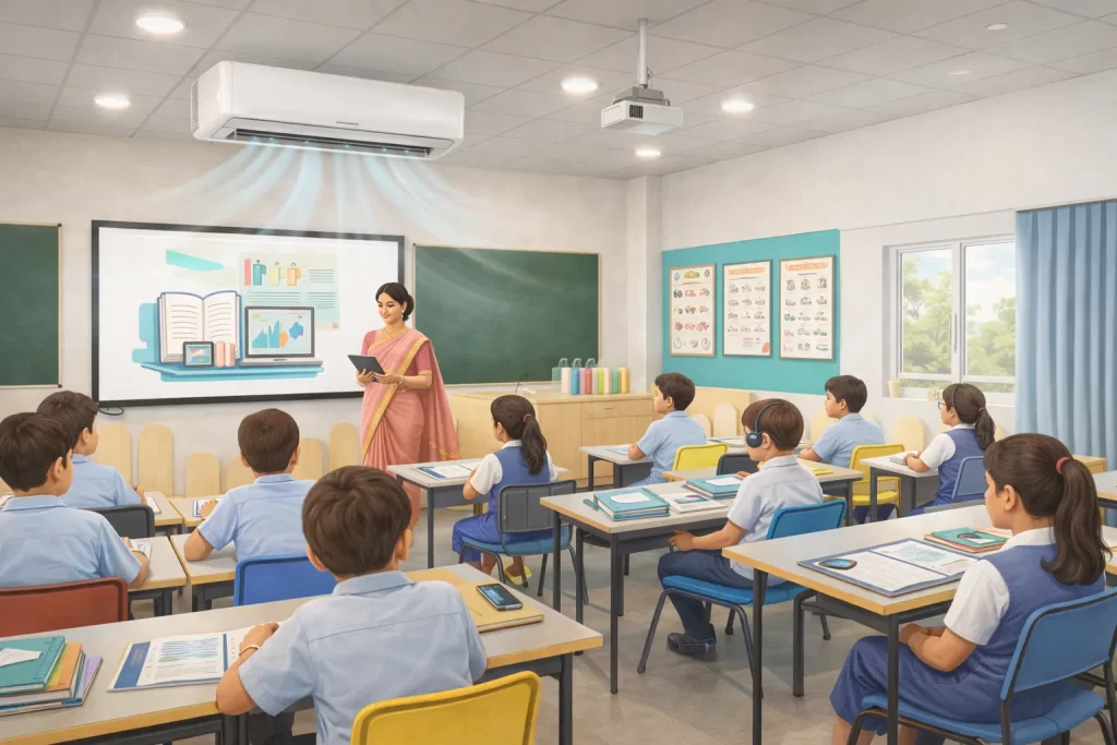 AC Class Rooms - Jawahar Global Academy