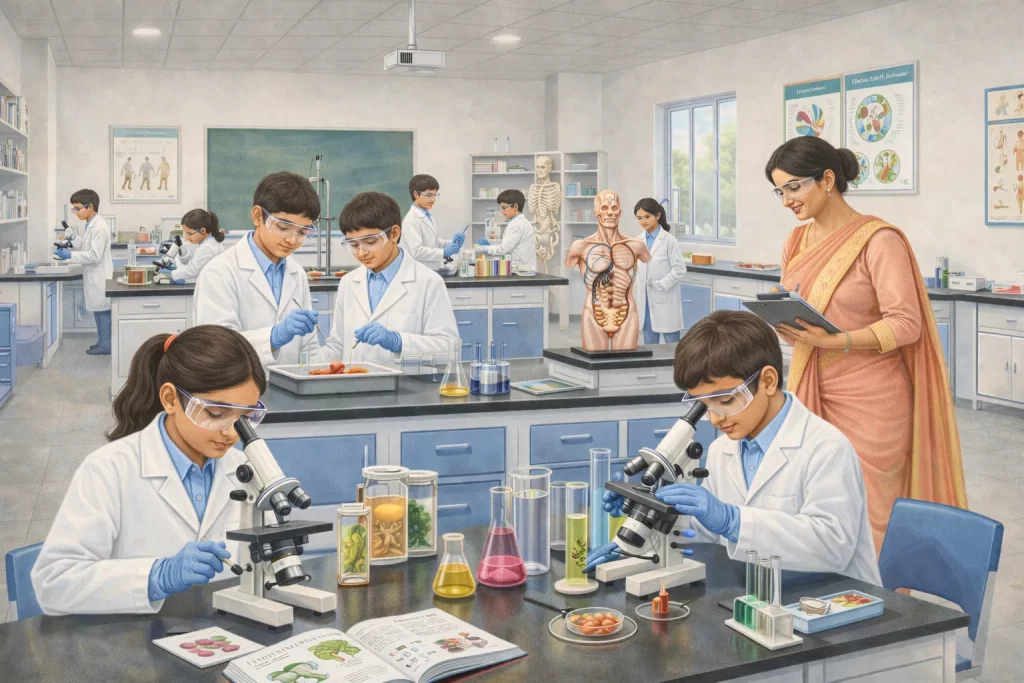 Biology Lab - Jawahar Global Academy