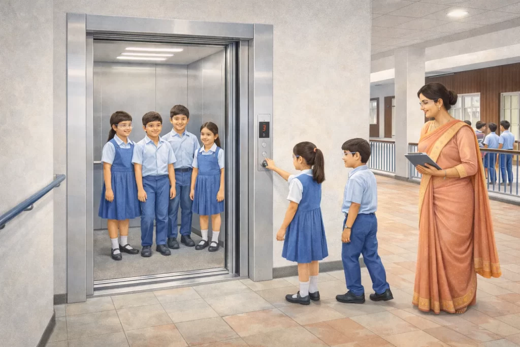 Lift Access - Jawahar Global Academy