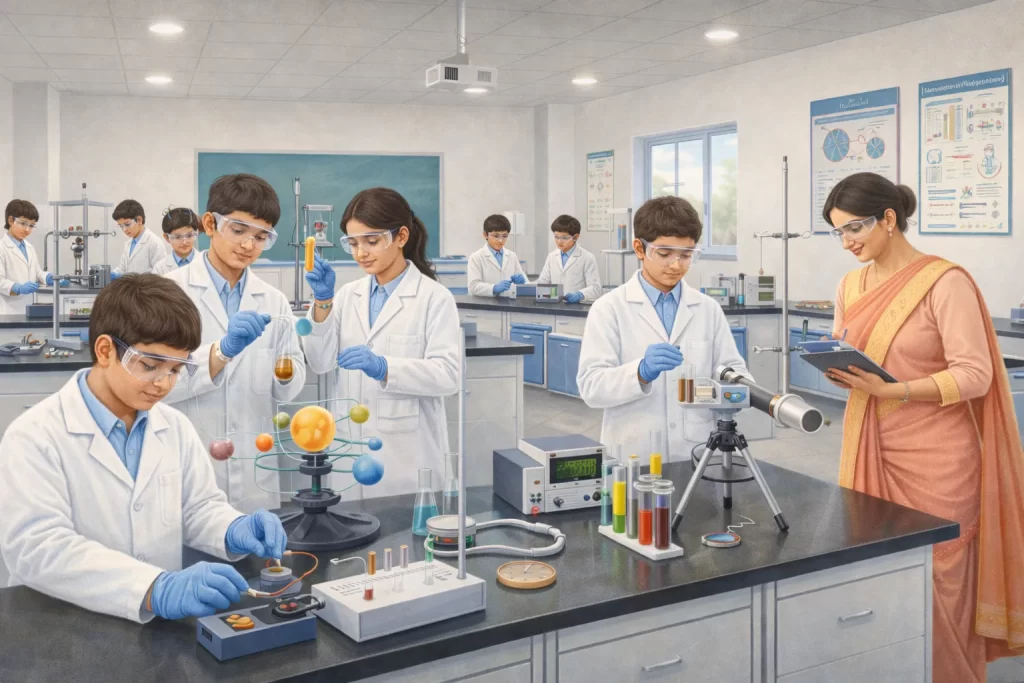 Physics Lab - Jawahar Global Academy
