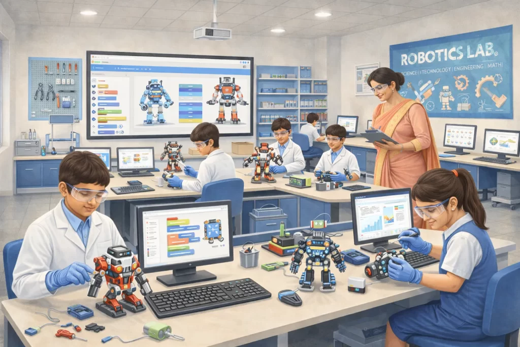 Robotics Lab - Jawahar Global Academy
