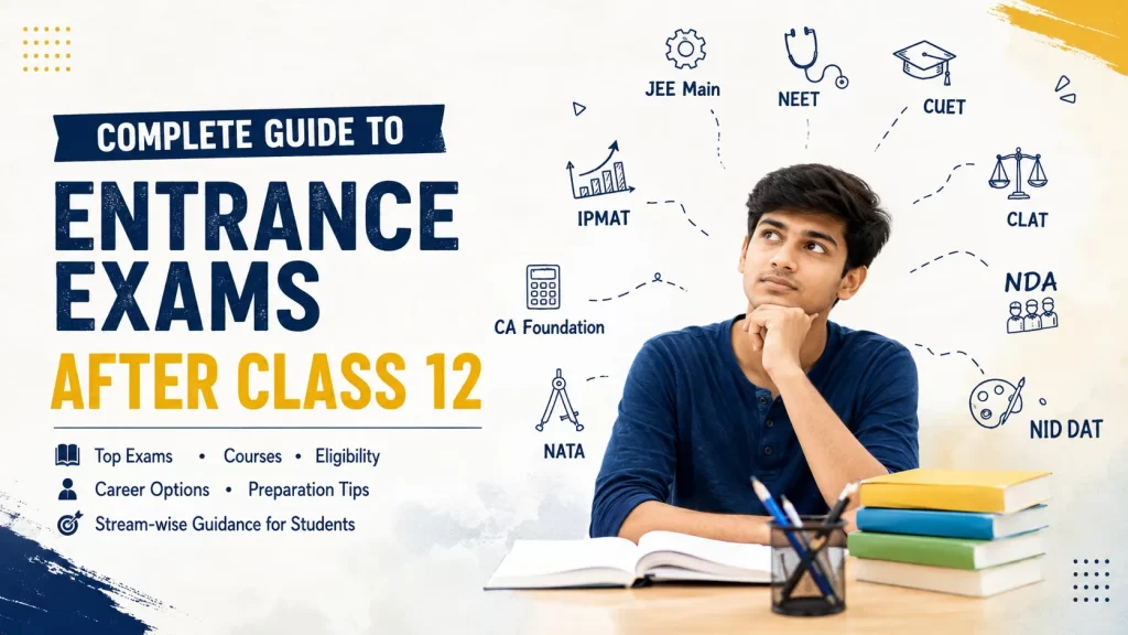 Complete Guide to Entrance Exams After Class 12